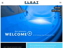 Tablet Screenshot of floatmilwaukee.com